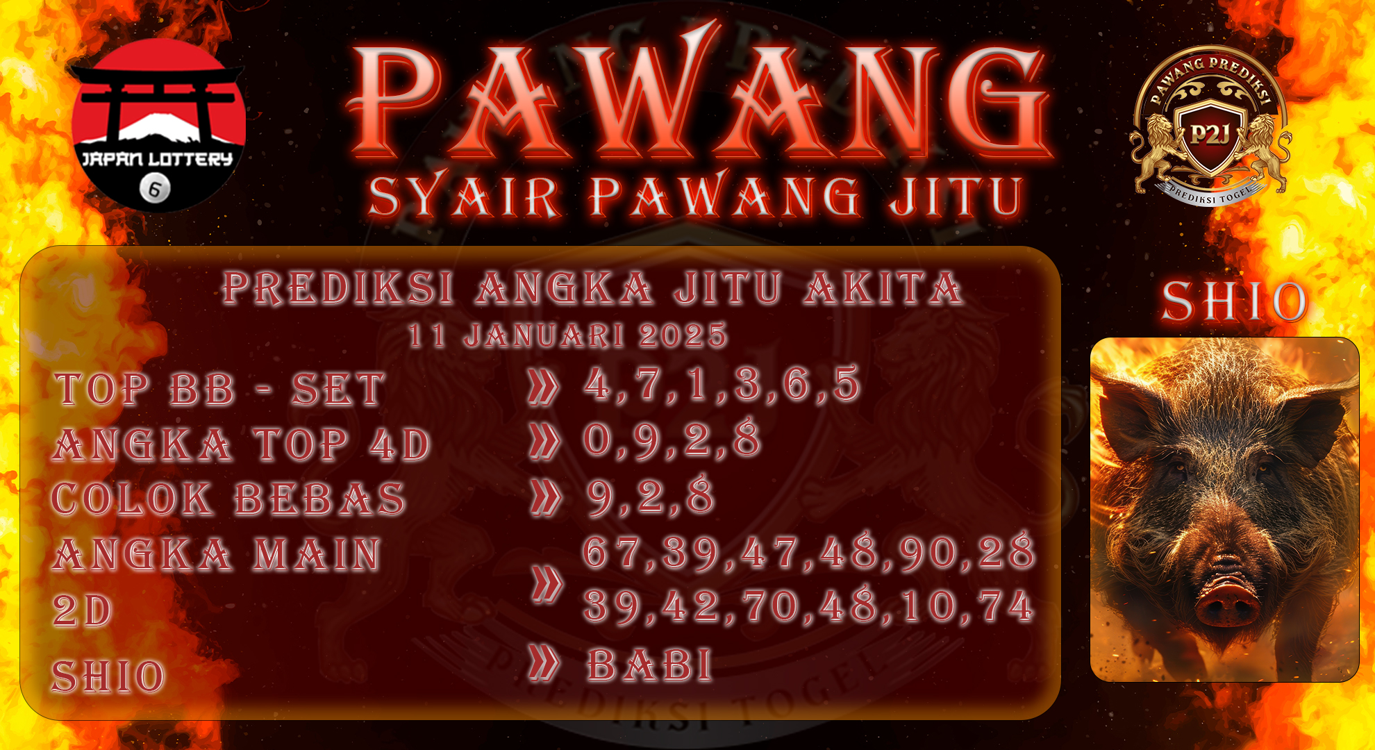 Syair-Akita-Pawang-Prediksi-Jitu-Jumat-11-Januari-2025