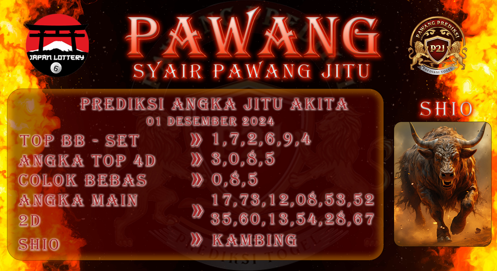 Syair-Akita-Pawang-Prediksi-Jitu-Minggu-01-Desember-2024