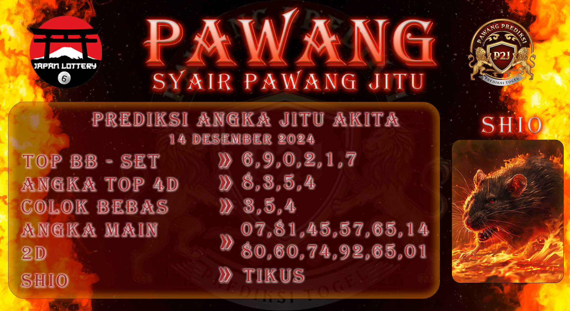 Syair-Akita-Pawang-Prediksi-Jitu-Sabtu-14-Desember-2024